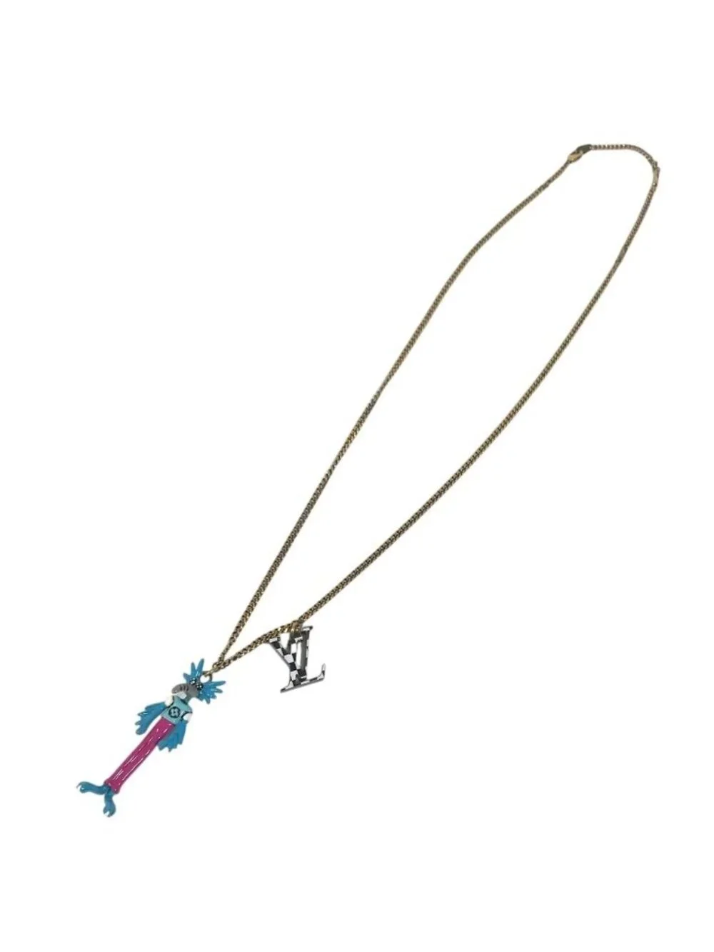 Louis Vuitton Pendant LV Animals Metal Multicolor
